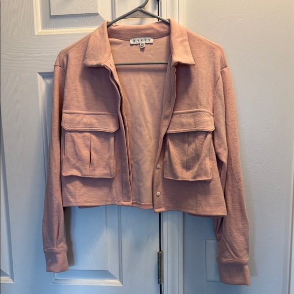 HYFVE Light Pink Utility Jacket - Picture 1 of 3